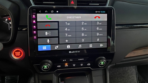 Màn hình DVD Android liền camera 360 xe Honda CRV 2018 - nay | Elliview S4 Premium